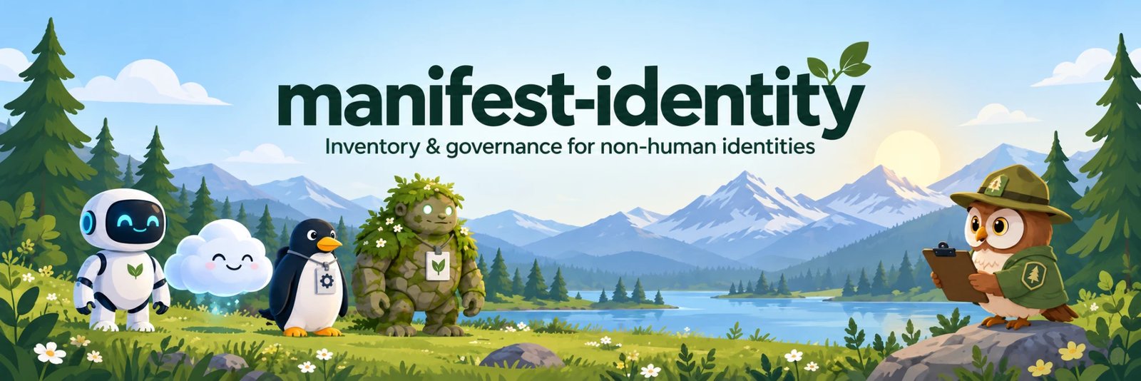 manifest-identity: inventory and governance for non-human identities